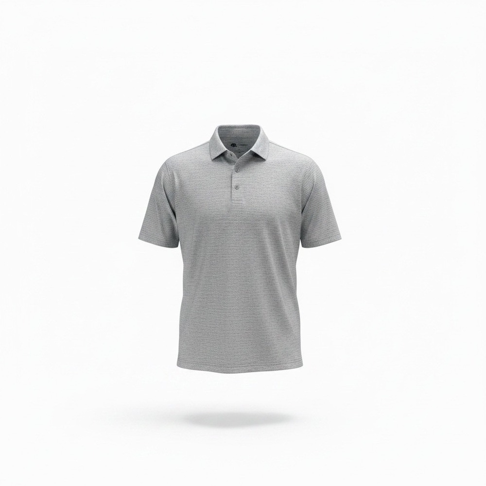 Onward Reserve Performance Polo Shirt Mens XL Blue White Golf Club Print Stretch